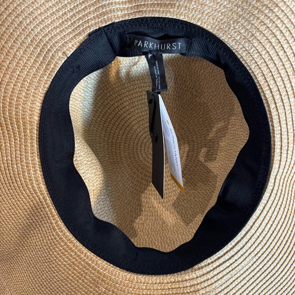 PARKHURST 100% Paper Sandguard in Sand Mix Colour Wide-Brim Hat NEW WITH TAG - Picture 4 of 11